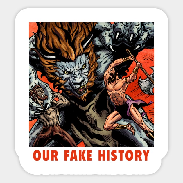 Gilgamesh Sticker by Our Fake History